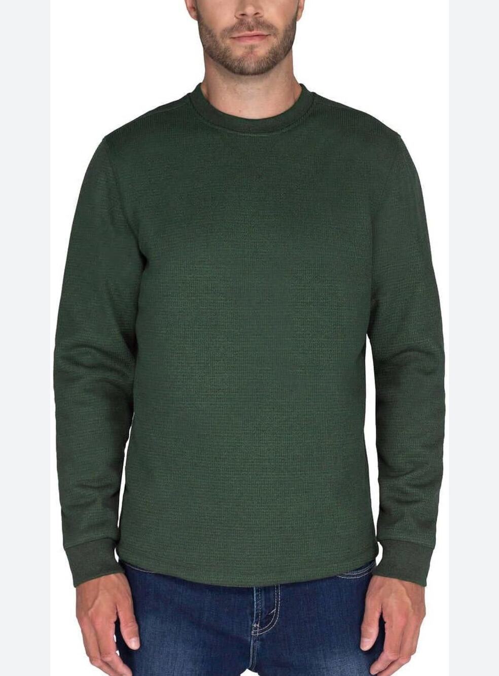 The B.C. Clothing Co. Heritage Mens Green Sherpa Lined Pullover Size M